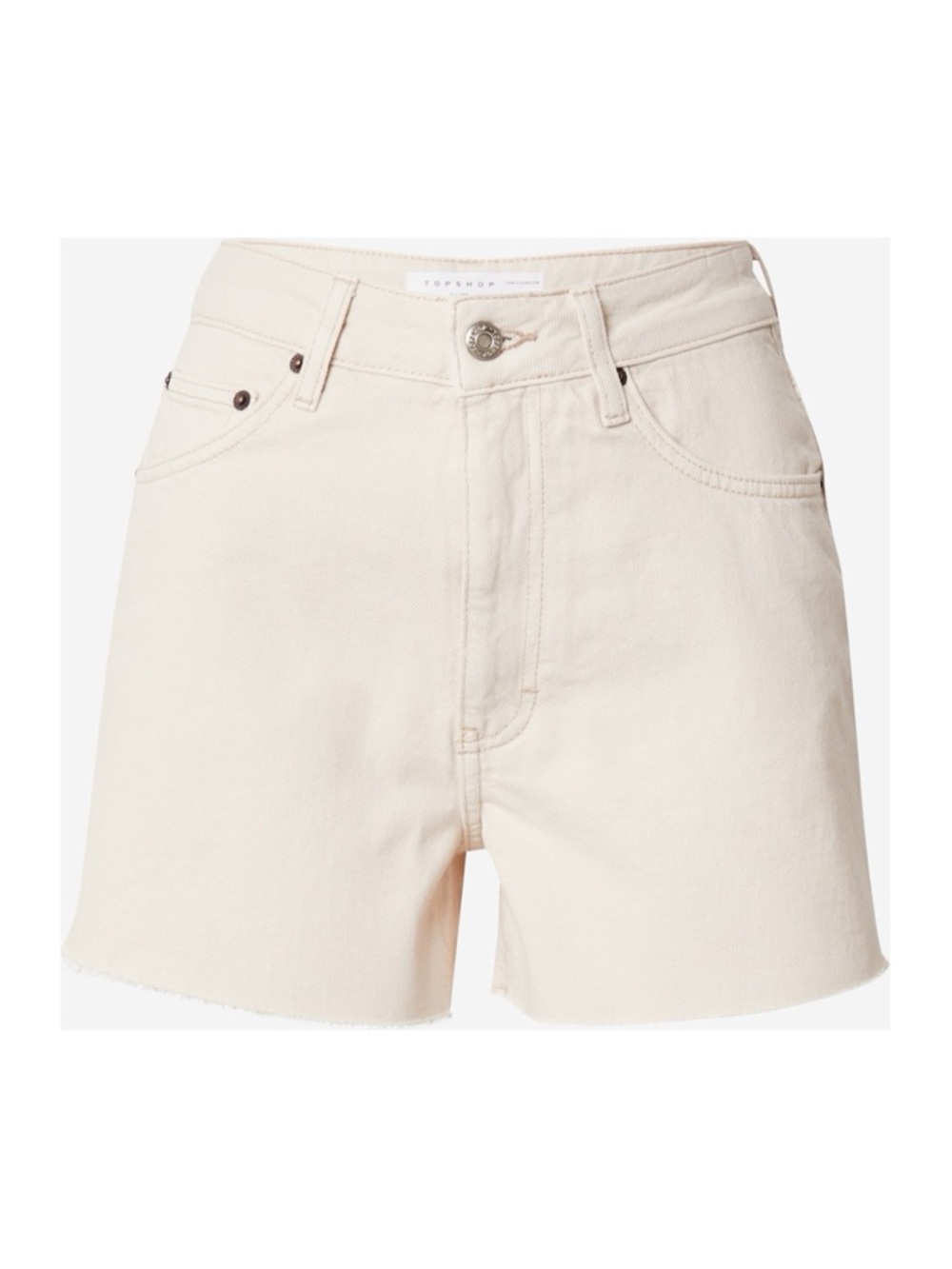 Topshop Denim Cut-off Shorts (Size: 12)